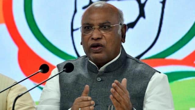 Will give a befitting reply to the chaos of BJP government: Kharge