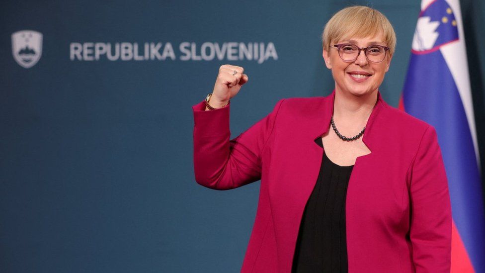 Natasa became the first female President of Slovenia