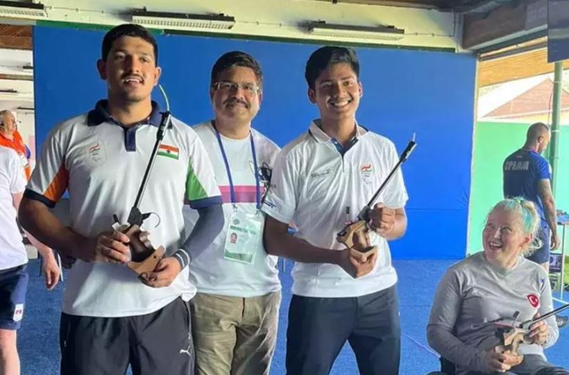 sports news ||  Para shooter Rudransh won gold medal with world record