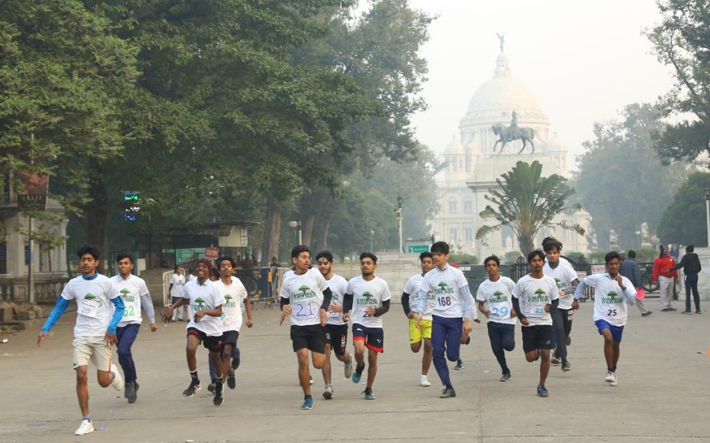 Marathon organized for the first time for students of government schools