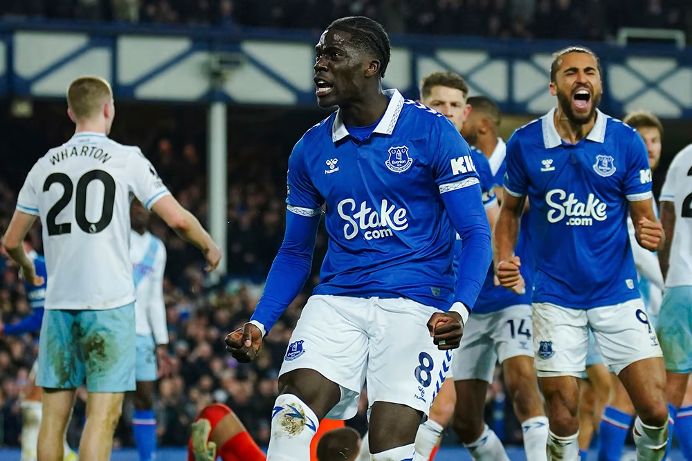 EPL: Everton held Crystal Palace to a draw