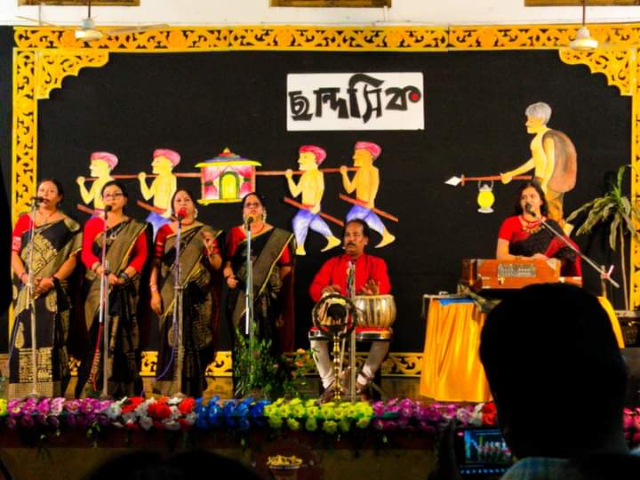 Medinipur: Artists participated in the fifth annual cultural festival of cultural institution Chandasik.