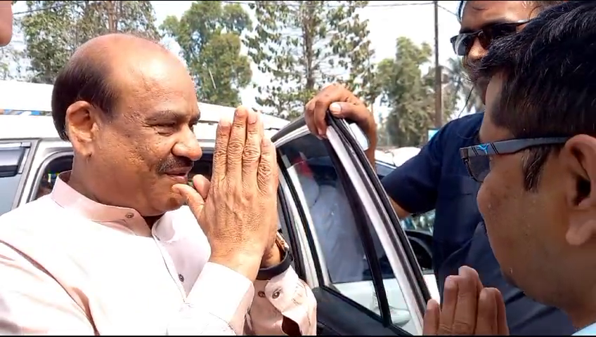 Jalpaiguri || BJP leaders welcomed Lok Sabha Speaker Om Birla