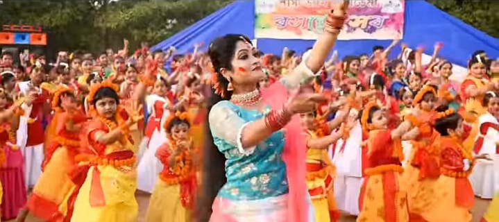 Medinipur: Lasya Dance Academy's spring festival was unique