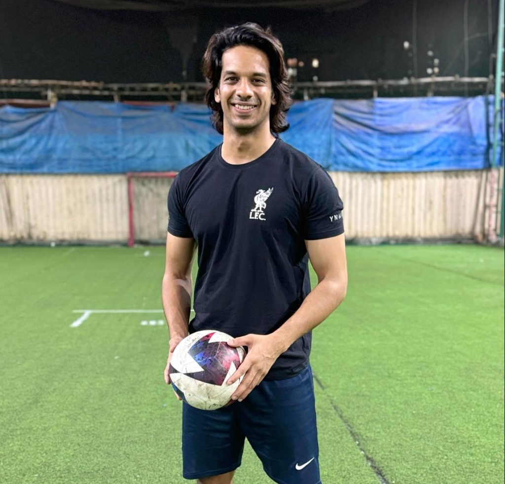 TV star Shrey Mittal credits football for staying fit