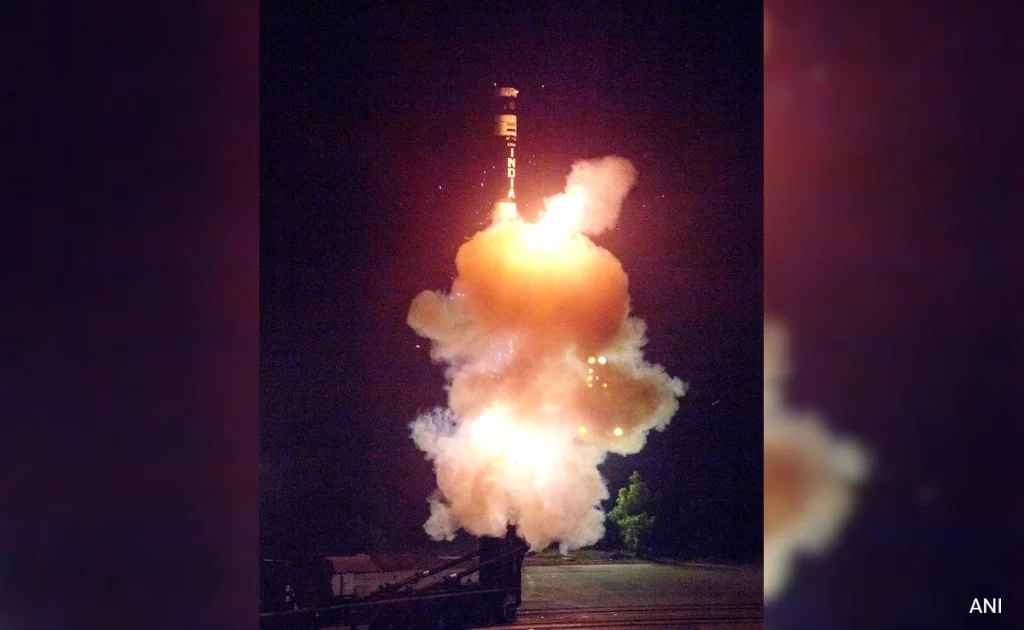 Successful test of new generation ballistic missile 'Agni-Prime'