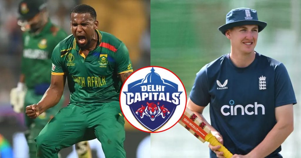 Lizaad Williams joins Delhi Capitals in place of Harry Brook