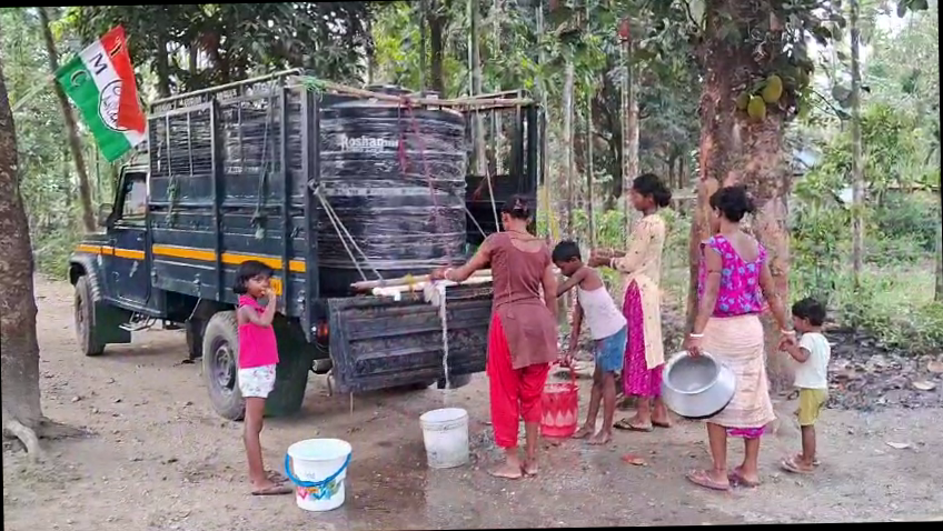 Jalpaiguri. Politics is happening over water, CPIM-BJP supporters are not getting drinking water