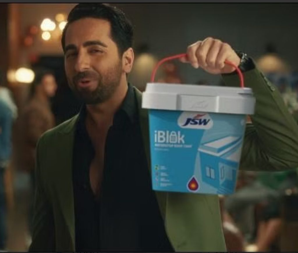 JSW Paints launches new campaign with Ayushmann Khurrana for waterproofing range iBlock