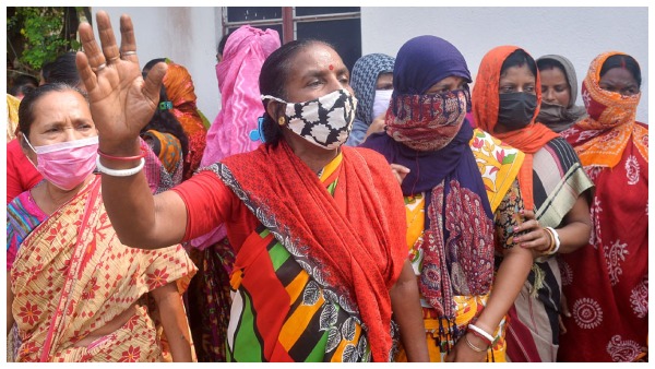 Tension after violence in Sandeshkhali, women again took to the streets