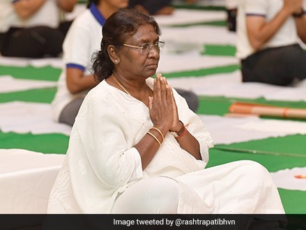 Yoga is India's unique gift to humanity: Murmu