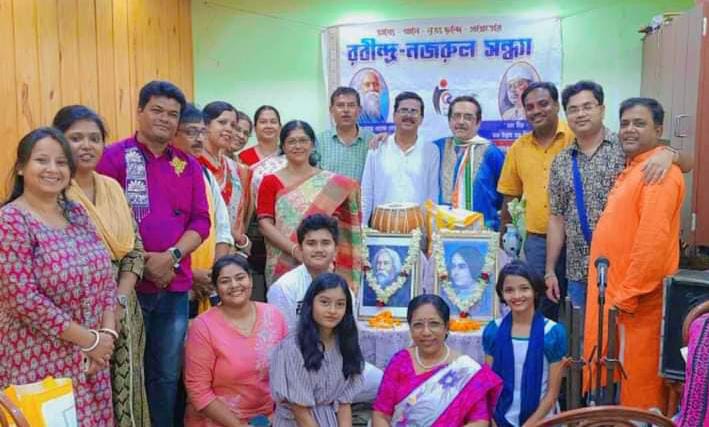 Medinipur: The rhythm and beats of music spread in Ravindra-Nazrul remembrance evening